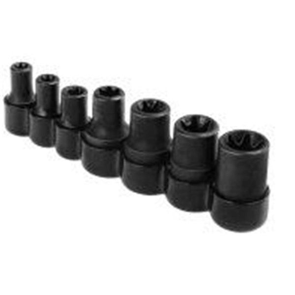 Tool Time 8 Piece External Torx Socket Set TO62898